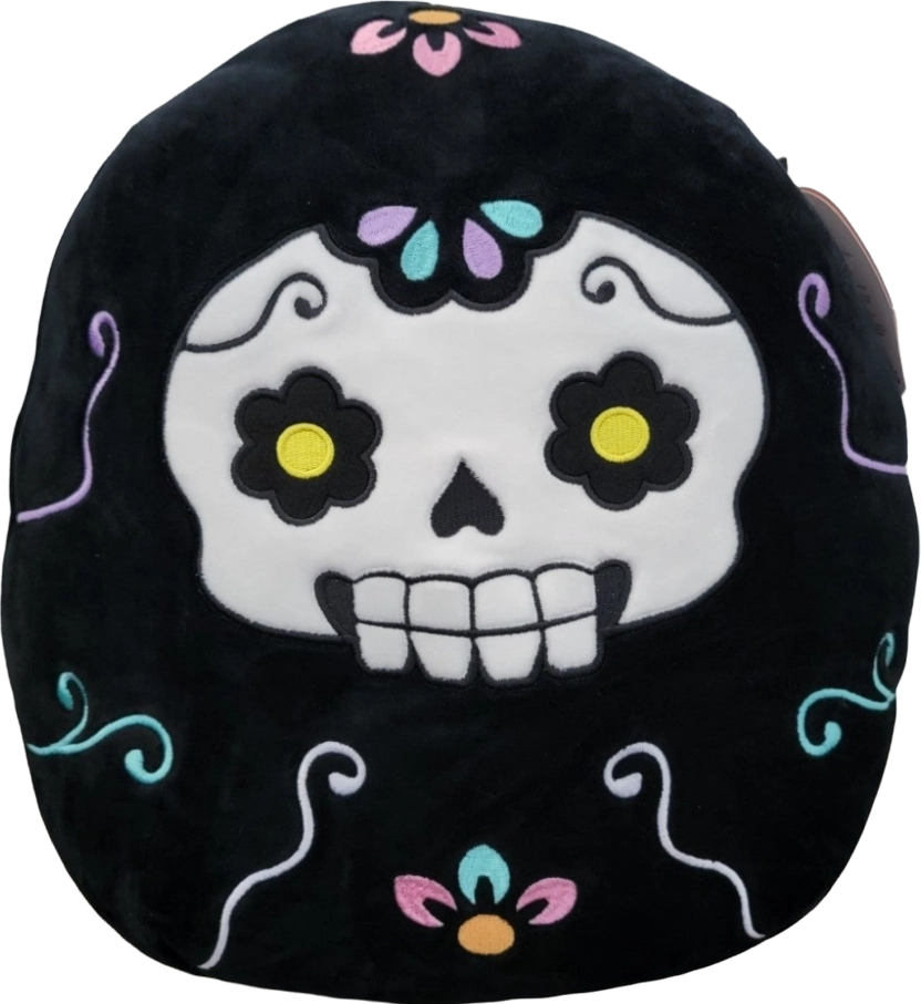 Sugar skull authentic halloween squishmallow