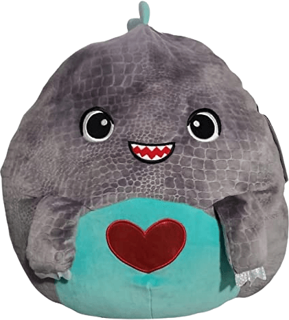 12” 2024 Squishmallow 2022 HugMee Valentine’s Chuey the T-Rex