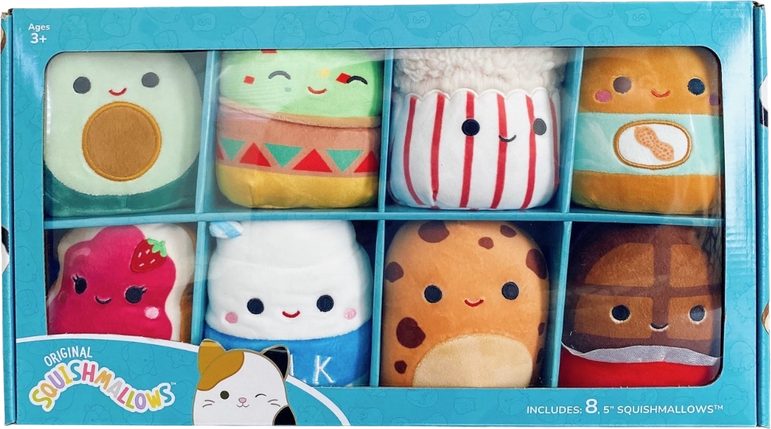 Food 8-pack Box Set The Box Set Squishmallows Food 