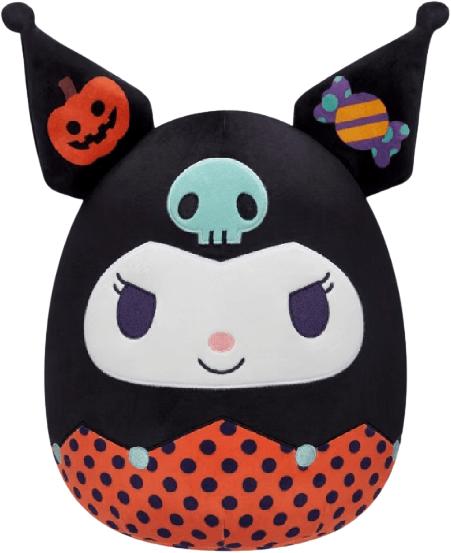 Kuromi (Pumpkin And Halloween Candy) the Rabbit Squishmallows