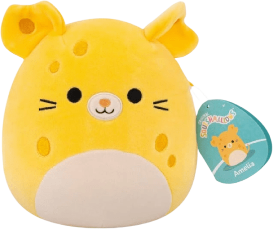 Amelia the Cheese Mouse Squishmallows Hybrid | SquadApp