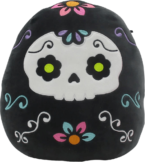 Squishmallow 12” Anessa The Skelton deals Day Of The Dead Sugar Skull Halloween DOTD