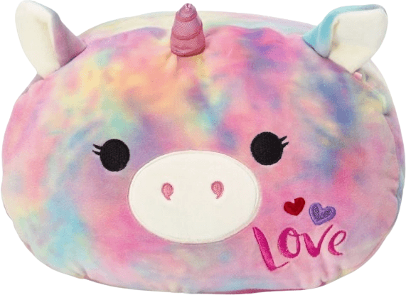 Squishmallows Hug Mees Esmeralda Unicorno Tye-dye 18" – San Valentino 2023, Nuovo - Foto 2