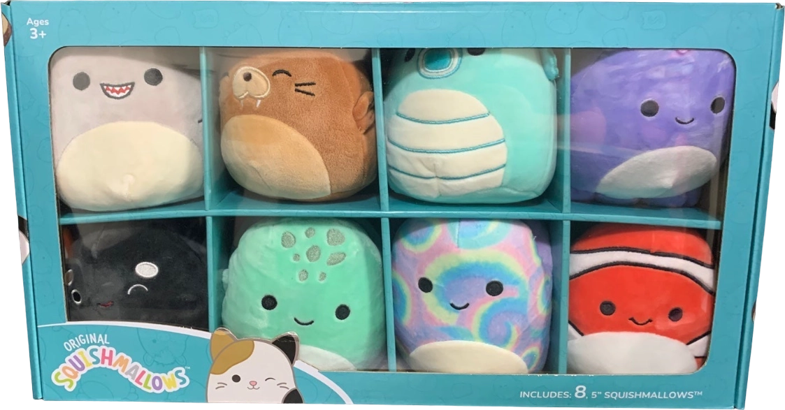 Sealife 8 Pack Box Set the Box Set Squishmallows Sealife | SquadApp