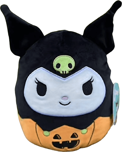 Kuromi (Pumpkin) the Rabbit Squishmallows (Sanrio, Halloween 2024