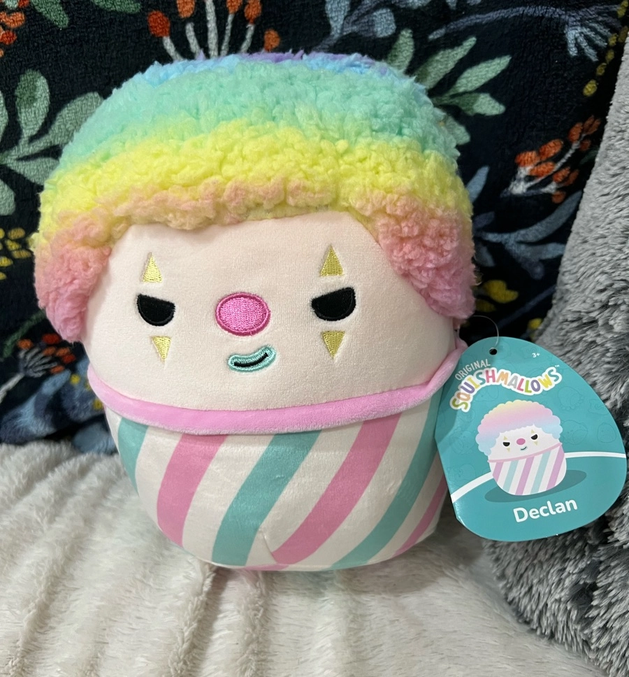 Declan the Cotton Candy Clown Squishmallows Crossover | SquadApp