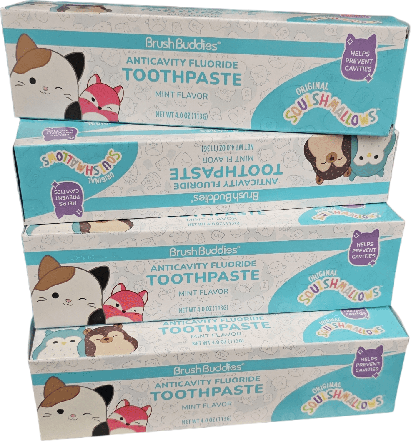 Brush Buddies Toothpaste Squishmallows Accessories | SquadApp